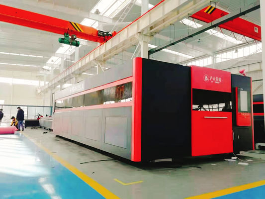Precitec লেজার হেড 1000W-25000W সিএনসি ফাইবার লেজার কাটিং মেশিন ধাতব শীট প্রক্রিয়াকরণের জন্য