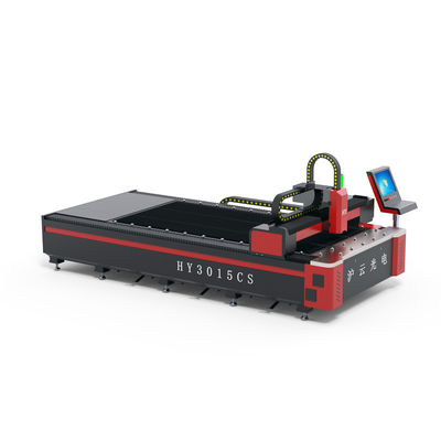 ফাইবার লেজার কাটিং মেশিন 3015 উচ্চ নির্ভুলতা 1500W 2000W 3000W ধাতু কাটিং সঙ্গে